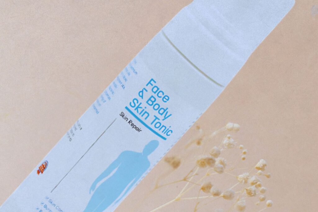 SOS Face and Body, 100% Organic Skin Tonic.