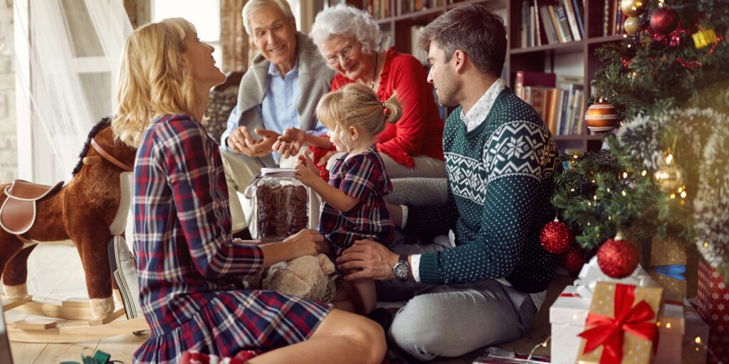 Family enjoying quality time together
