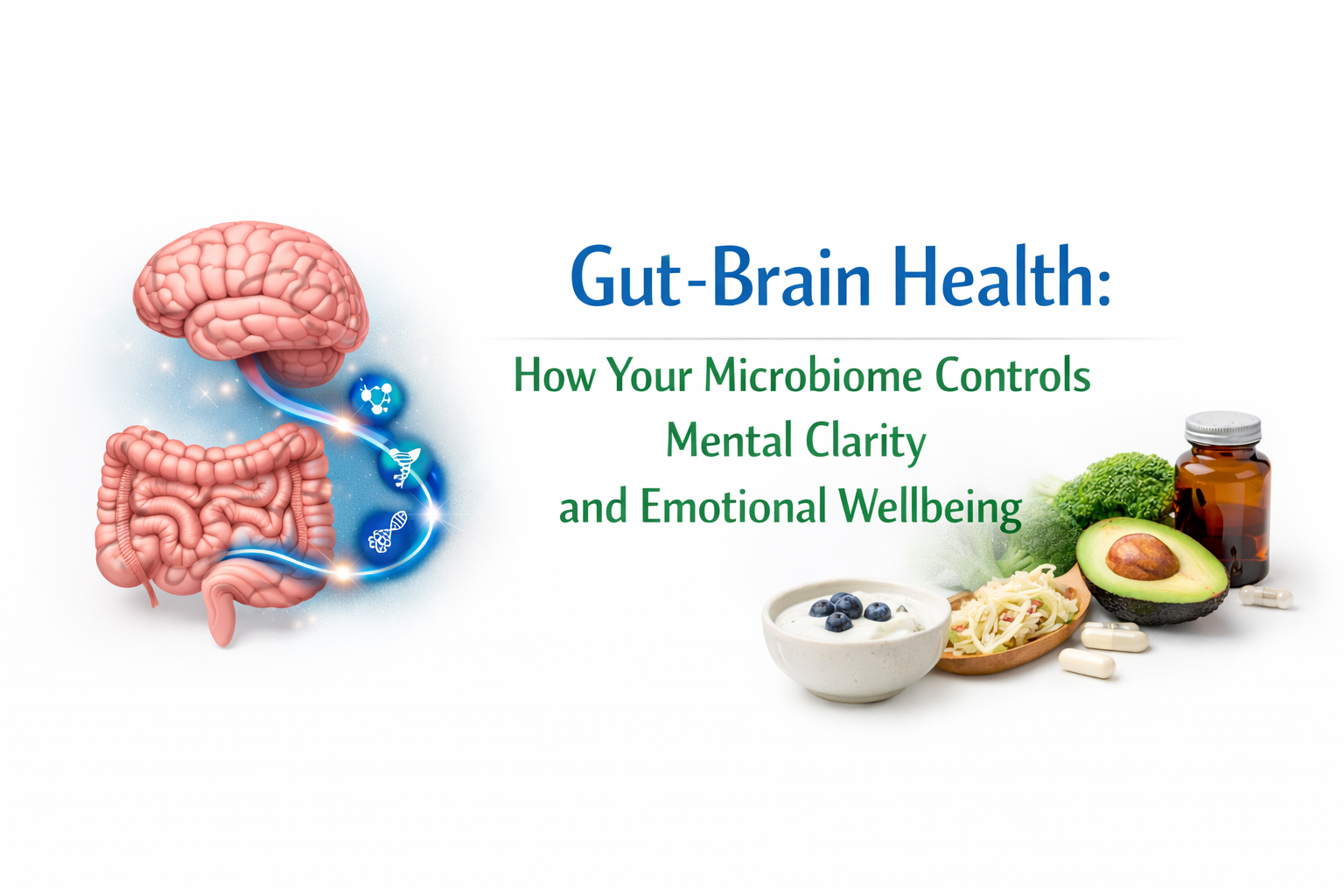 Gut-Brain Health: How Your Microbiome Controls Mental Clarity and Emotional Wellbeing