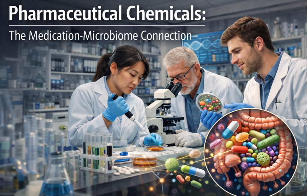 Pharmaceutical Chemicals: The Medication-Microbiome Connection Pharmaceutical Chemicals: The Medication-Microbiome Connection