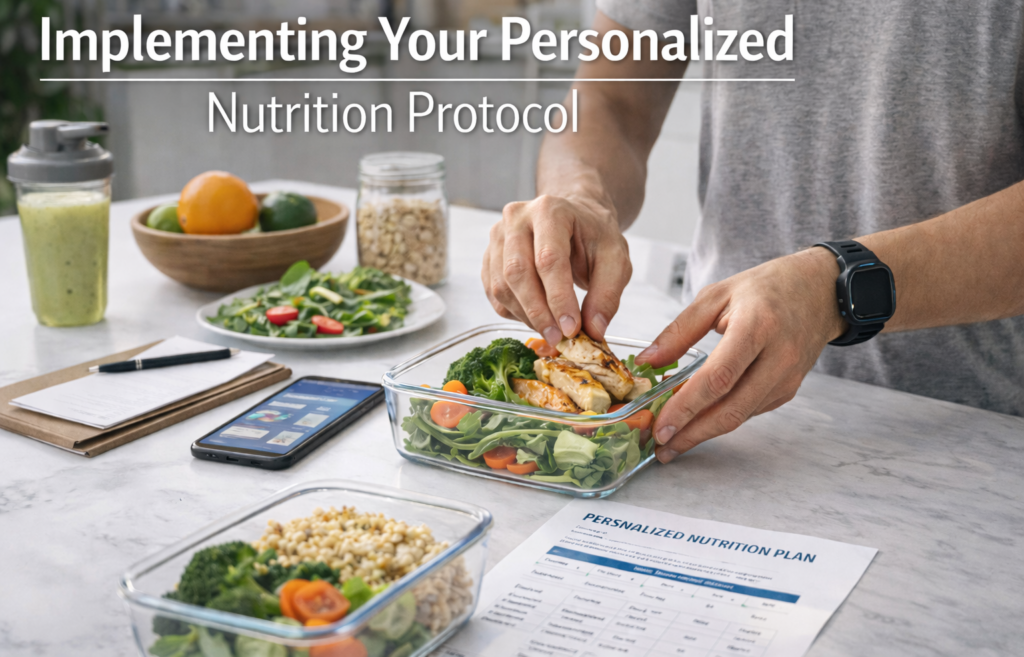 Implementing Your Personalized Nutrition Protocol