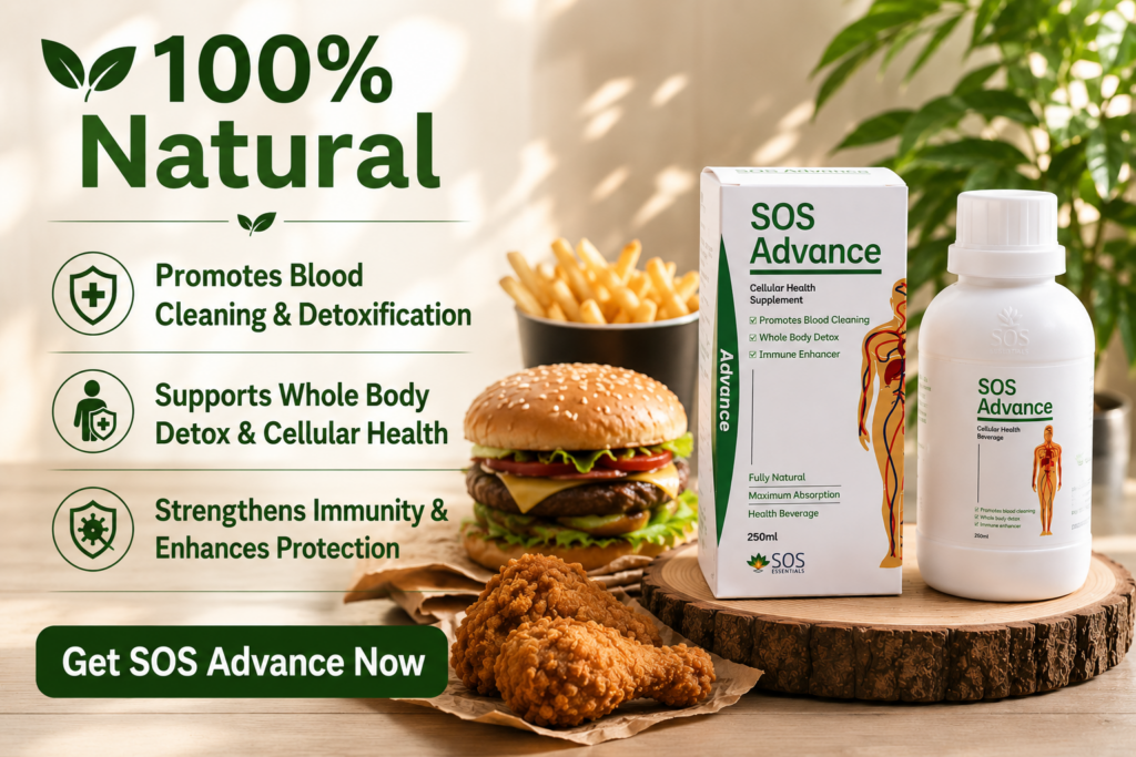 SOS Advance Beverage — The Alkaline Natural Blood Cleanser {#sos-advance} SOS Advance Beverage — The Alkaline Natural Blood Cleanser {#sos-advance}