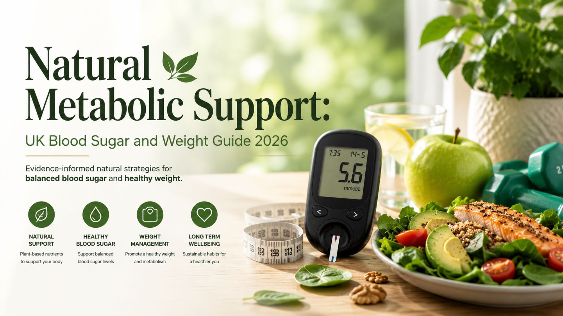 Natural Metabolic Support: UK Blood Sugar and Weight Guide 2026