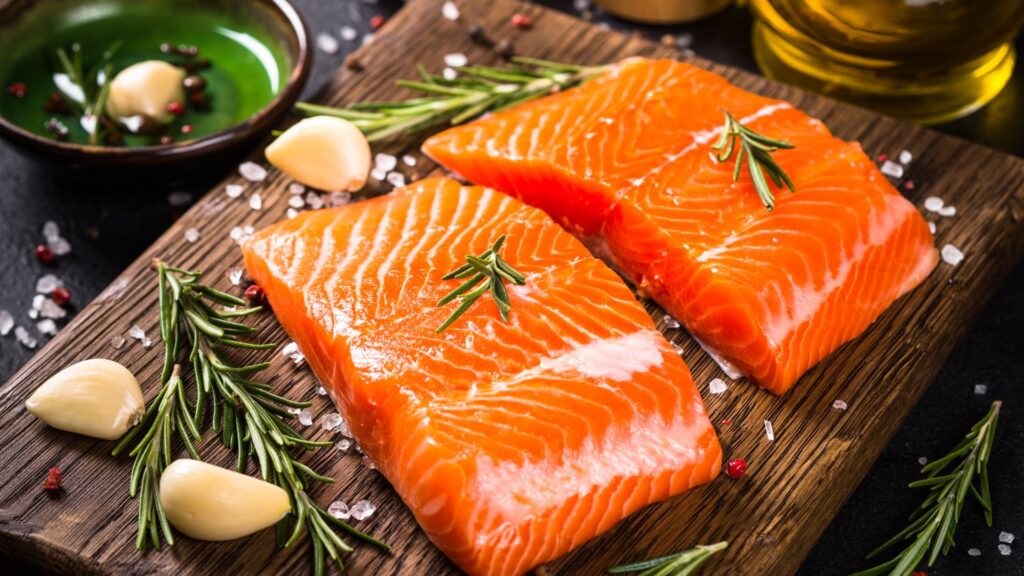 oily fish salmon, omega-3 fatty acids for cardiovascular support UK 2026